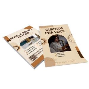PANFLETOS, FLYERS E FOLHETOS COUCHÊ 90G SEM VERNIZ 140X200MM – 4X4 – 500unid – PATSE35C